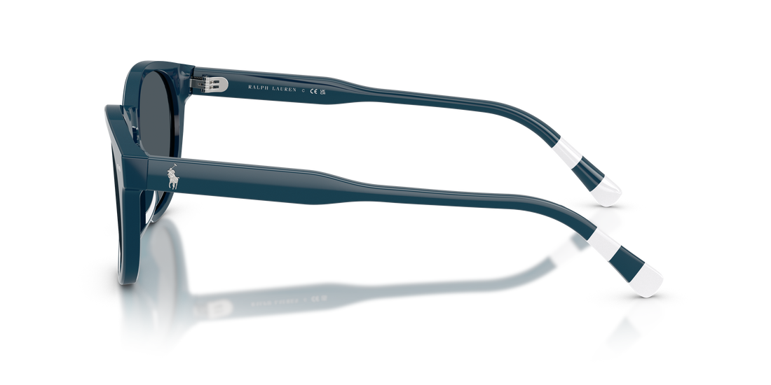 Sunglasses polo ph4241u 631487 azul round masculino size 52mm - Detailed view