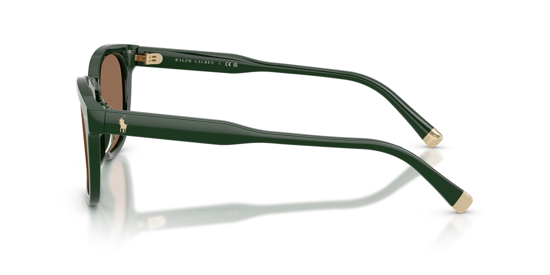 Sunglasses polo ph4242u 614073 verde square masculino size 52mm - Detailed view