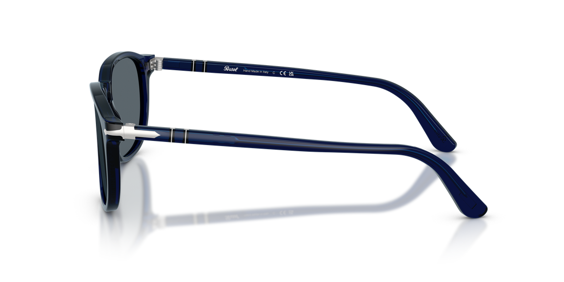 Sunglasses persol po3019s 181/r5 azul square masculino size 52mm - Detailed view