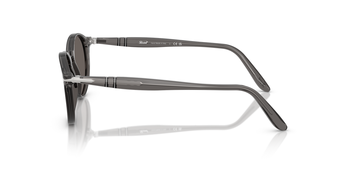 Sunglasses persol po3092sm 1196b1 gris round masculino size 50mm - Detailed view