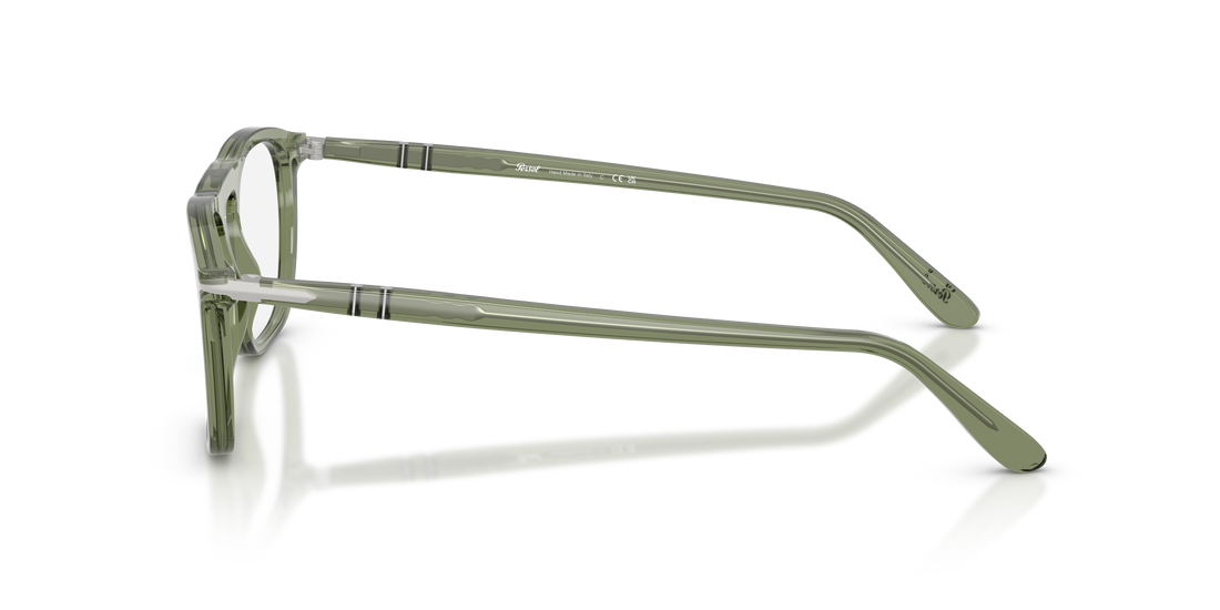 Lunettes de vue persol po3391v 1226 verde square unisex taille 53mm - Vue détaillée