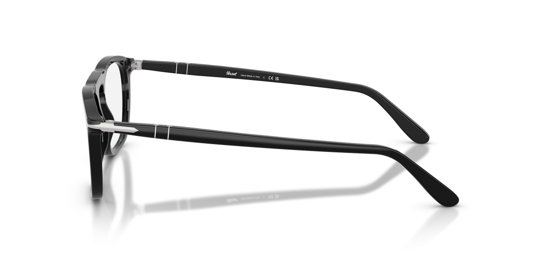 Lunettes de vue persol po3391v 95 negro square unisex taille 53mm - Vue détaillée