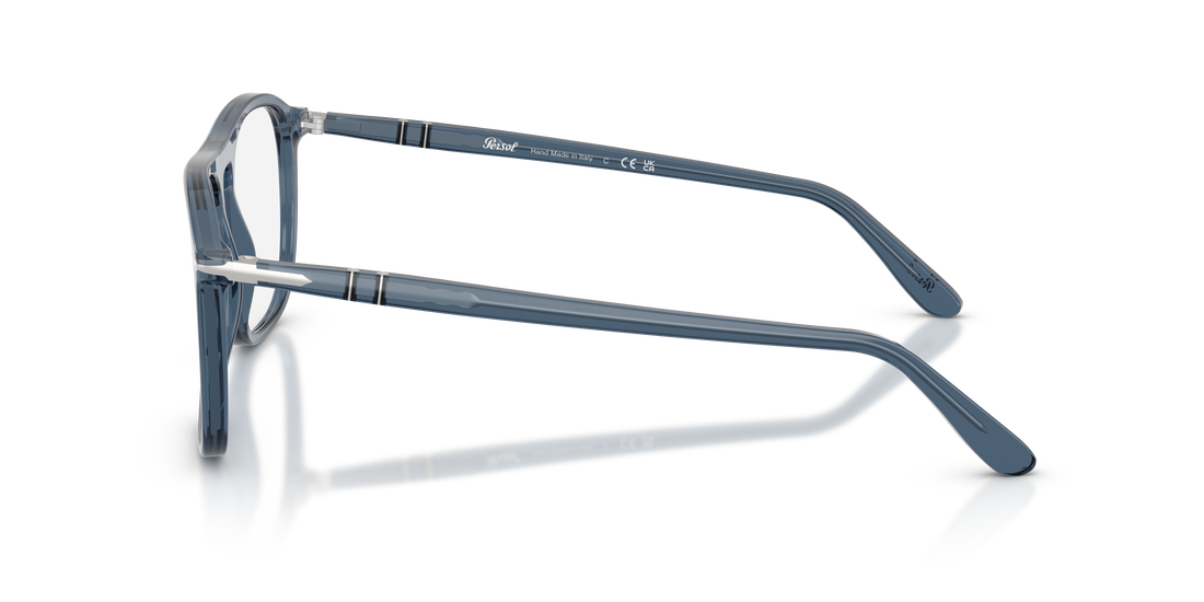 Lunettes de vue persol po3392v 1197 azul square unisex taille 52mm - Vue détaillée