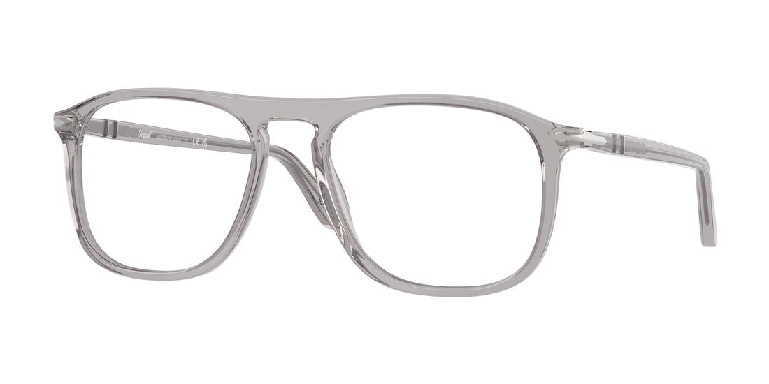 Lunettes de vue persol po3392v 309 gris square unisex taille 52mm - Vue principale
