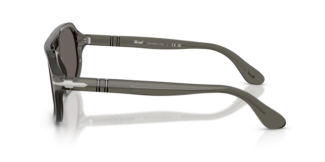 Sunglasses persol po3393s guido 1103b1 gris pillow unisex size 59mm - Detailed view