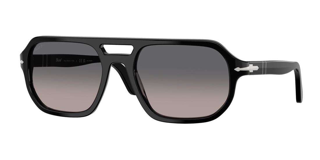 Occhiali da sole persol po3393s guido 95/m3 negro pillow unisex taglia 56mm - Vista principale