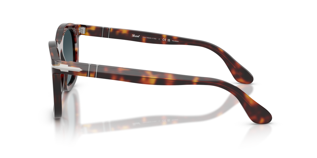 Sunglasses persol po3395s 24/s3 havana pantos unisex size 52mm - Detailed view