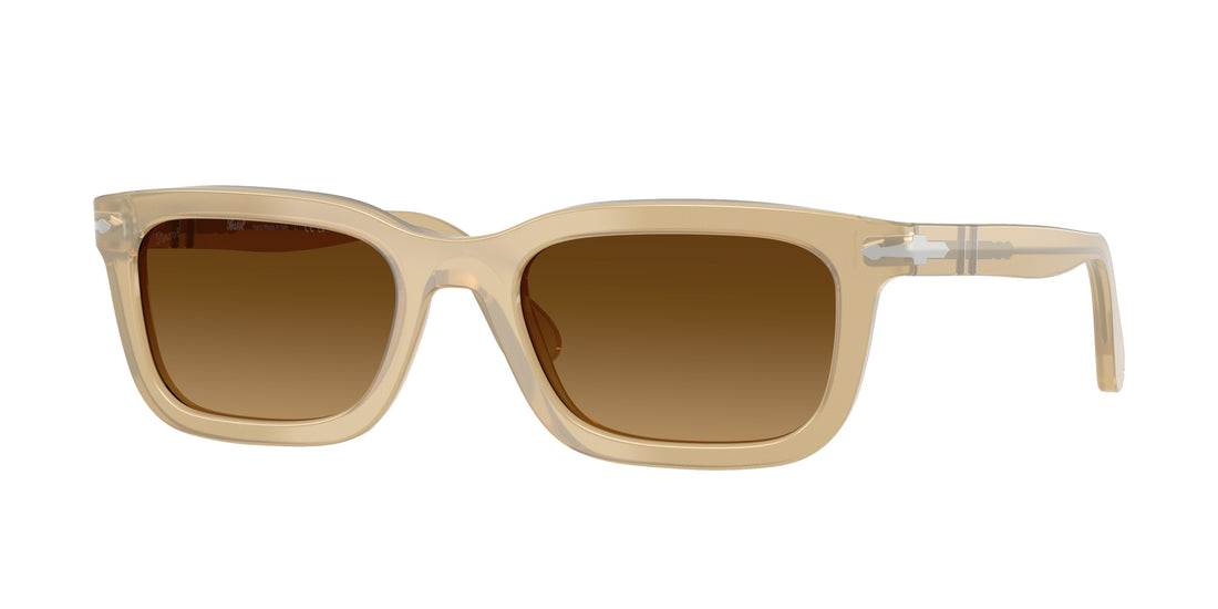Occhiali da sole persol po3396s 116985 marron rectangular unisex taglia 53mm - Vista principale