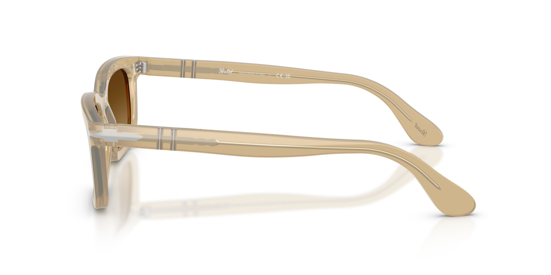 Sunglasses persol po3396s 116985 marron rectangular unisex size 53mm - Detailed view