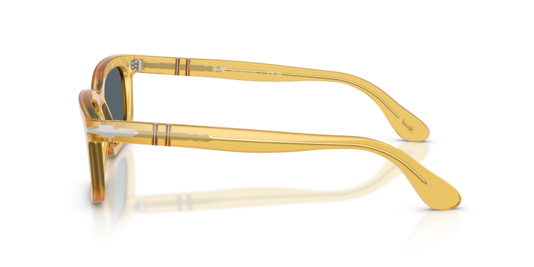 Sunglasses persol po3396s 204/r5 amarillo rectangular unisex size 53mm - Detailed view