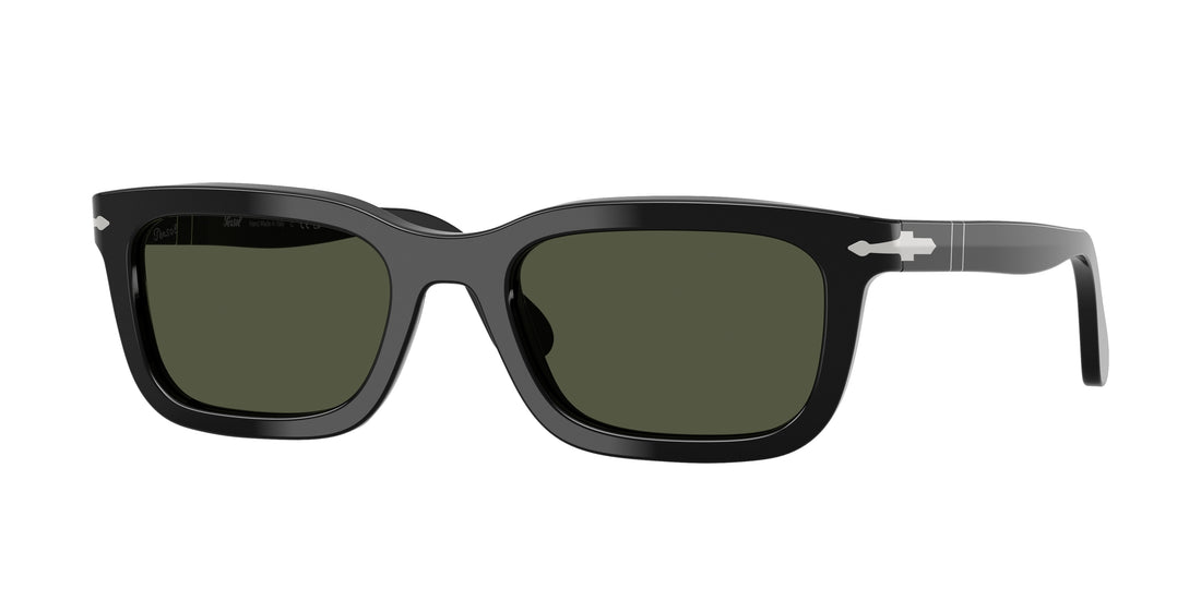 Occhiali da sole persol po3396s 95/31 negro rectangular unisex taglia 53mm - Vista principale