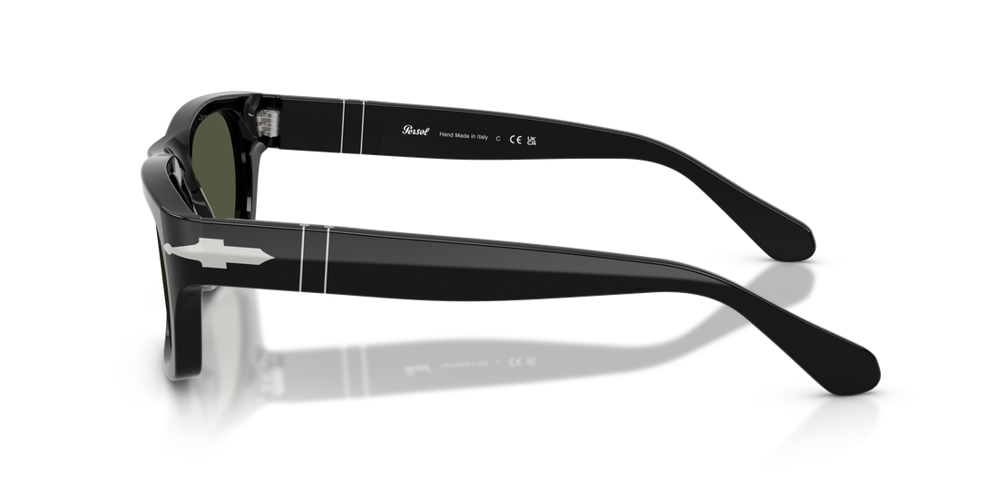 Sunglasses persol po3398s 95/31 negro rectangular unisex size 55mm - Detailed view