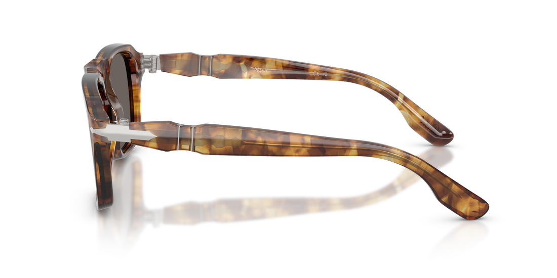 Sunglasses persol po8002s 1243b1 havana rectangular masculino size 55mm - Detailed view