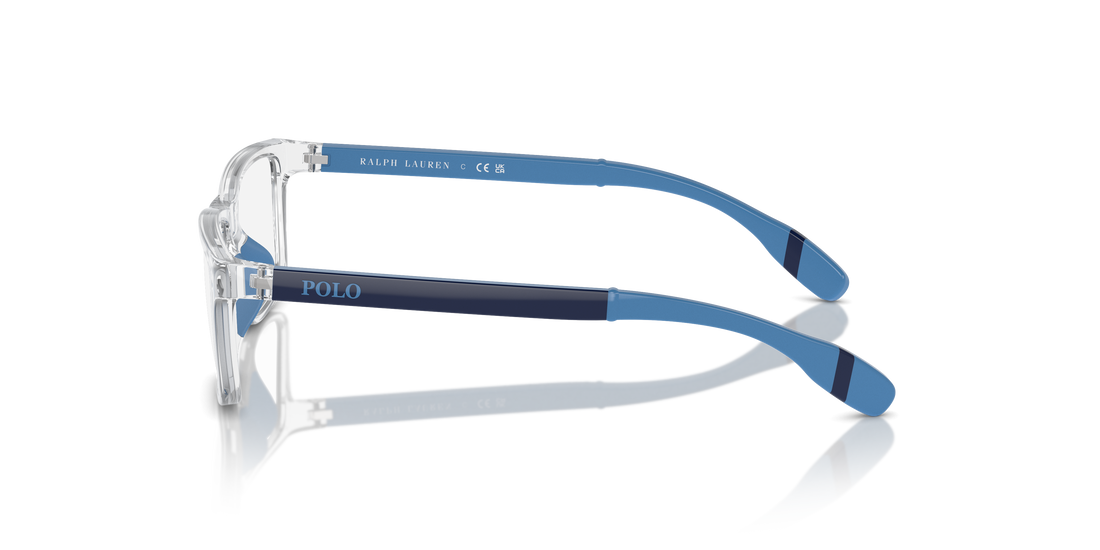 Gafas graduadas polo pp8547u 5869 azul rectangular masculino talla 49mm - Vista de detalle