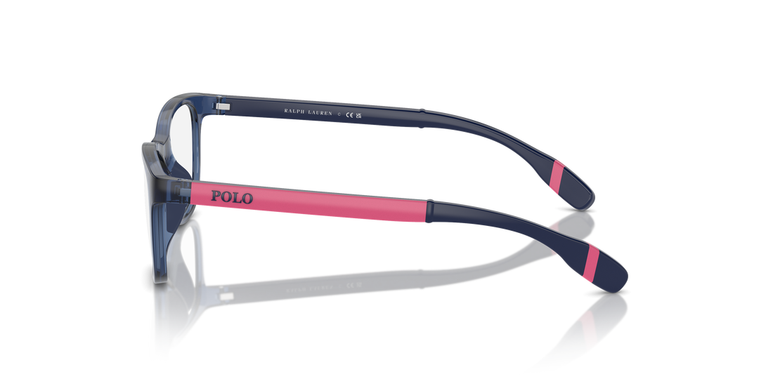 Gafas graduadas polo pp8548u 5717 azul cat eye femenino talla 47mm - Vista de detalle