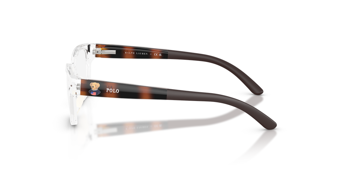 Lunettes de vue polo pp8551u 5869 transparente pillow infantil taille 45mm - Vue détaillée