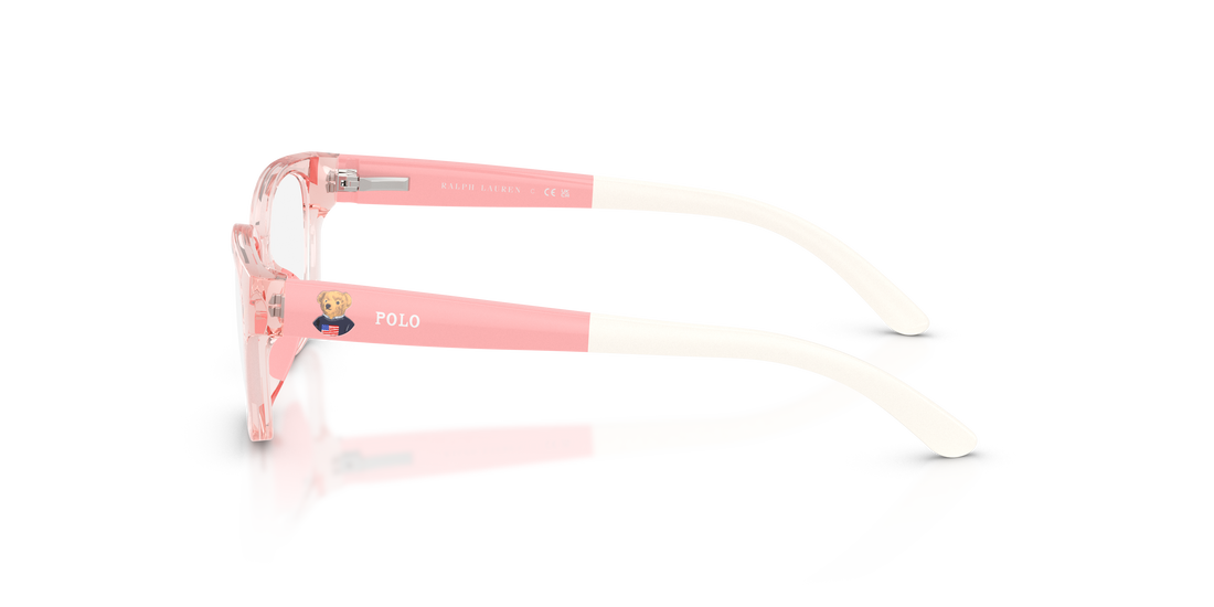 Lunettes de vue polo pp8551u 6266 rosa pillow infantil taille 47mm - Vue détaillée