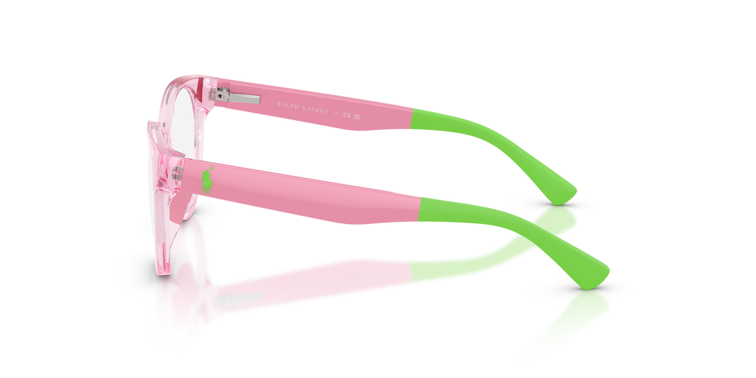 Óculos graduados polo pp8554u 6193 rosa pantos infantil tamanho 47mm - Vista de detalhe