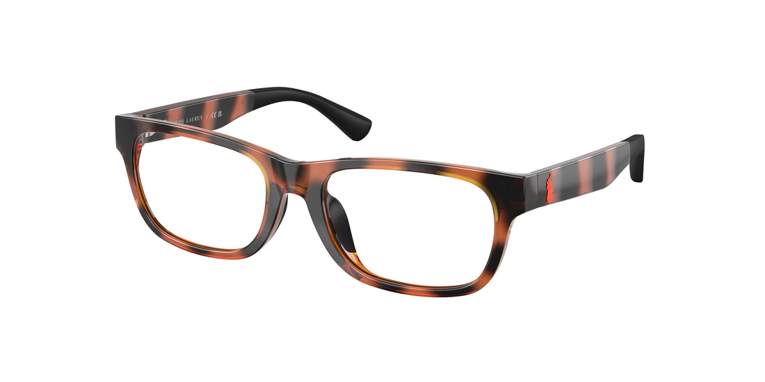 Óculos graduados polo pp8555u 5177 havana rectangular infantil tamanho 49mm - Vista principal