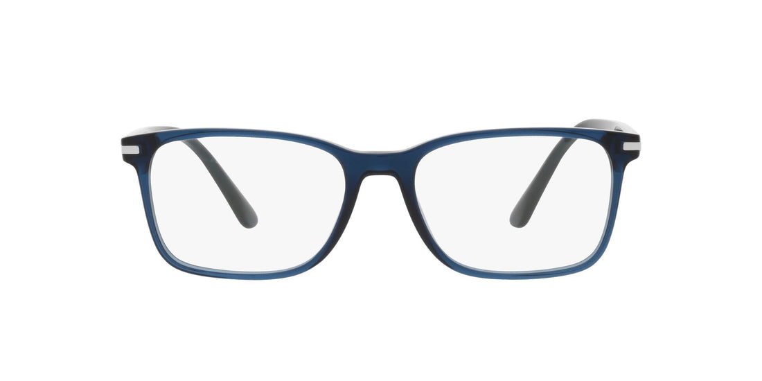 Occhiali da vista prada pr 14wv 08q1o1 azul rectangular masculino taglia 56mm - Vista dettagliata