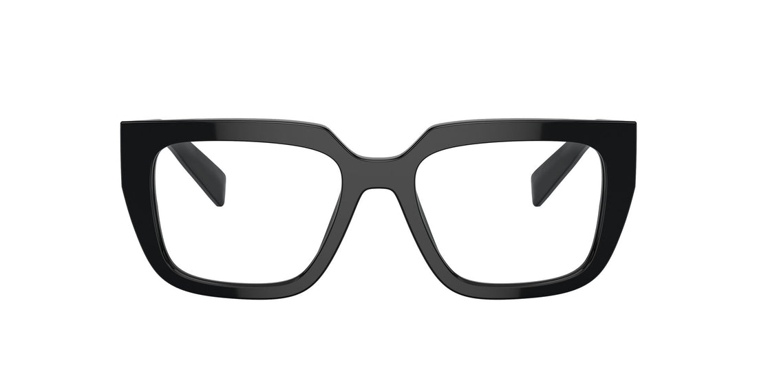 Lunettes de vue prada pr a03v 16k1o1 negro irregular femenina taille 52mm - Vue détaillée