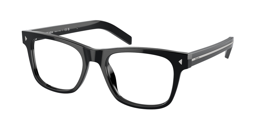 Lunettes de vue prada pr a13v 16k1o1 negro pillow masculino taille 54mm - Vue principale
