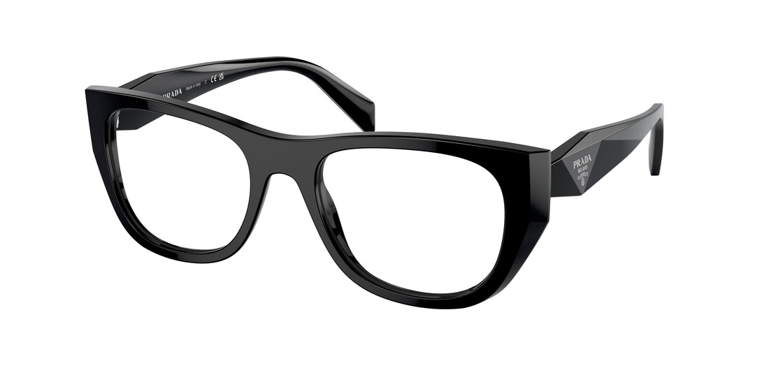 Lunettes de vue prada pr a18v 16k1o1 negro irregular femenina taille 50mm - Vue principale