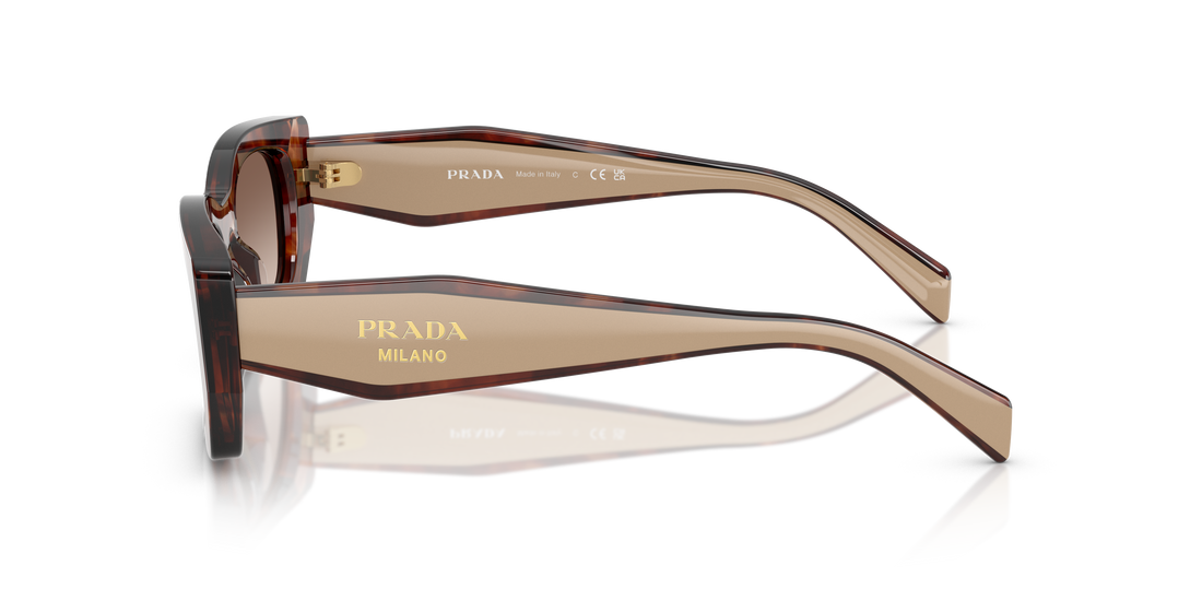 Sonnenbrillen prada pr b05s 00k10s havana pillow femenino größe 53mm - Detailansicht