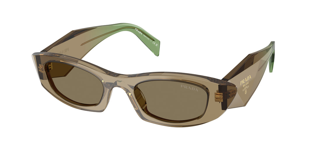 Occhiali da sole prada pr b16s 29e90f marron oval femenino taglia 50mm - Vista principale