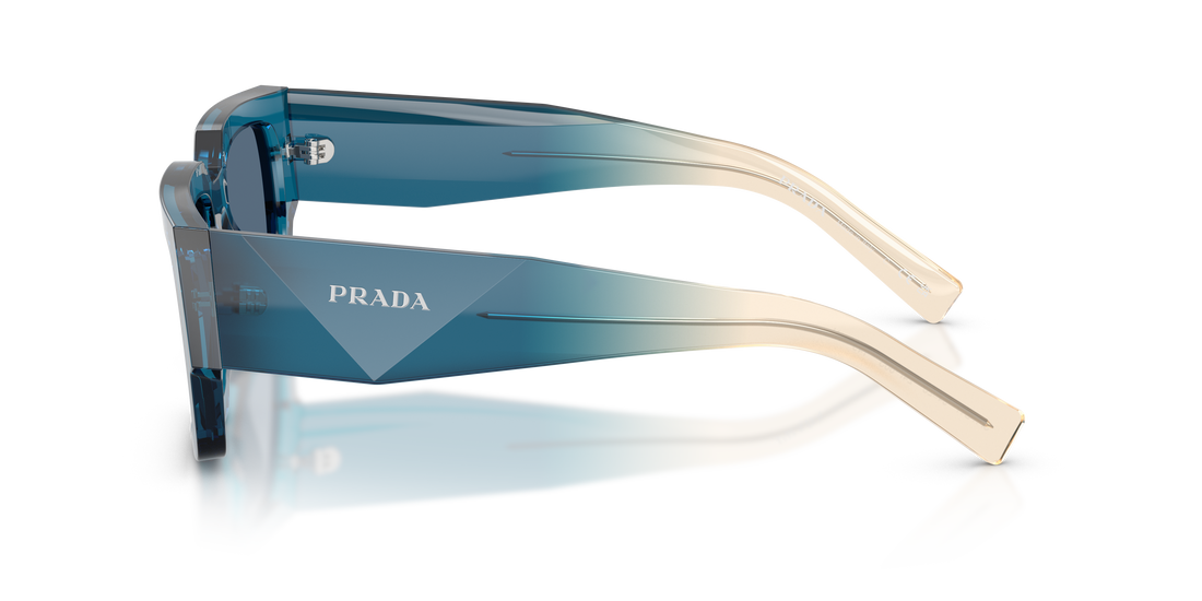 Occhiali da sole prada pr b17s 24f80s azul rectangular masculino taglia 54mm - Vista dettagliata