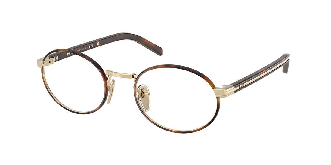 Lunettes de vue prada pr b55v 20l1o1 havana oval femenino taille 52mm - Vue principale
