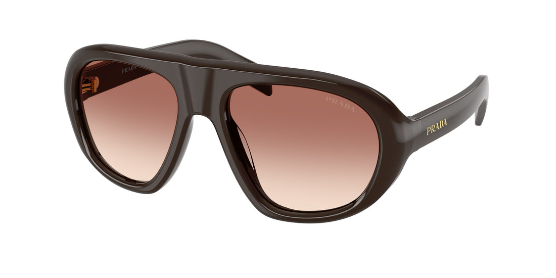 Occhiali da sole prada pr c05s 27i70x marron irregular femenino taglia 57mm - Vista principale