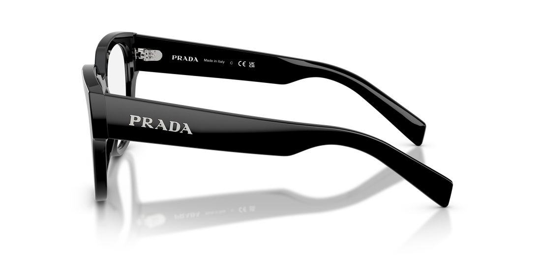 Occhiali da vista prada pr c06v 16k1o1 negro oval femenino taglia 52mm - Vista dettagliata
