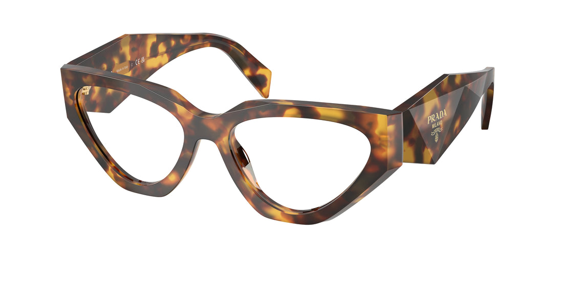 Occhiali da vista prada pr c07v 14l1o1 havana irregular femenino taglia 54mm - Vista principale