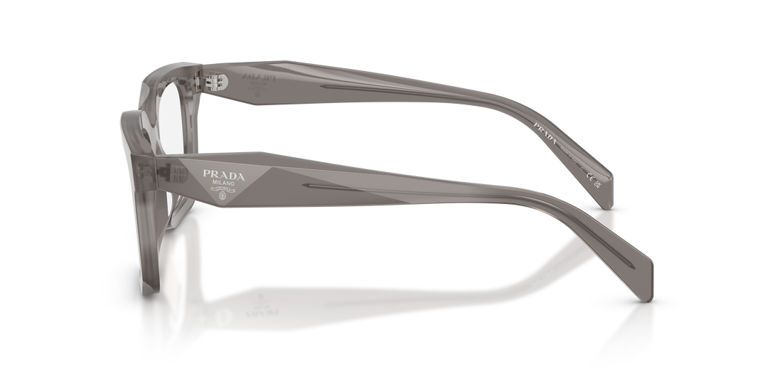 Occhiali da vista prada pr c08v 27g1o1 gris irregular femenino taglia 52mm - Vista dettagliata