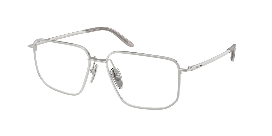 Occhiali da vista prada pr c52v 1bc1o1 plateado rectangular femenino taglia 55mm - Vista principale