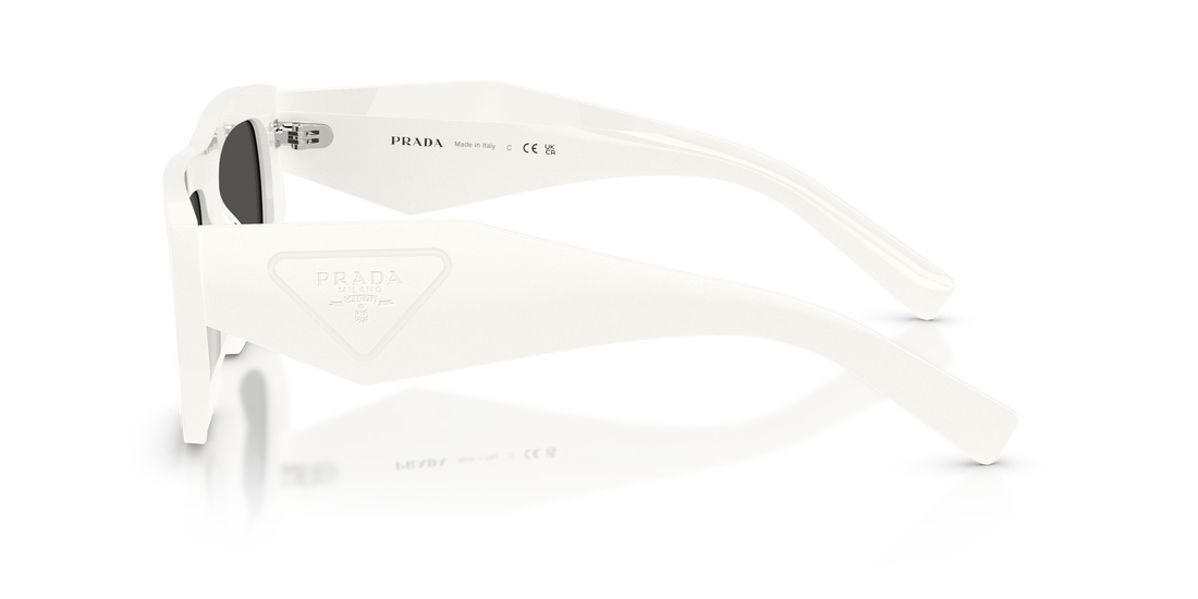 Sunglasses prada pr d04su 17k08z blanco irregular femenino size 53mm - Detailed view