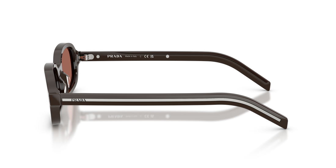 Sonnenbrillen prada pr d06s 27i20w marron oval femenino größe 50mm - Detailansicht