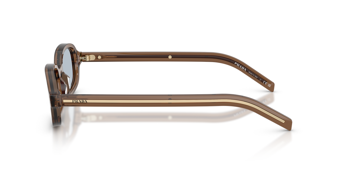 Occhiali da sole prada pr d06s 28i30w transparente oval femenino taglia 50mm - Vista dettagliata