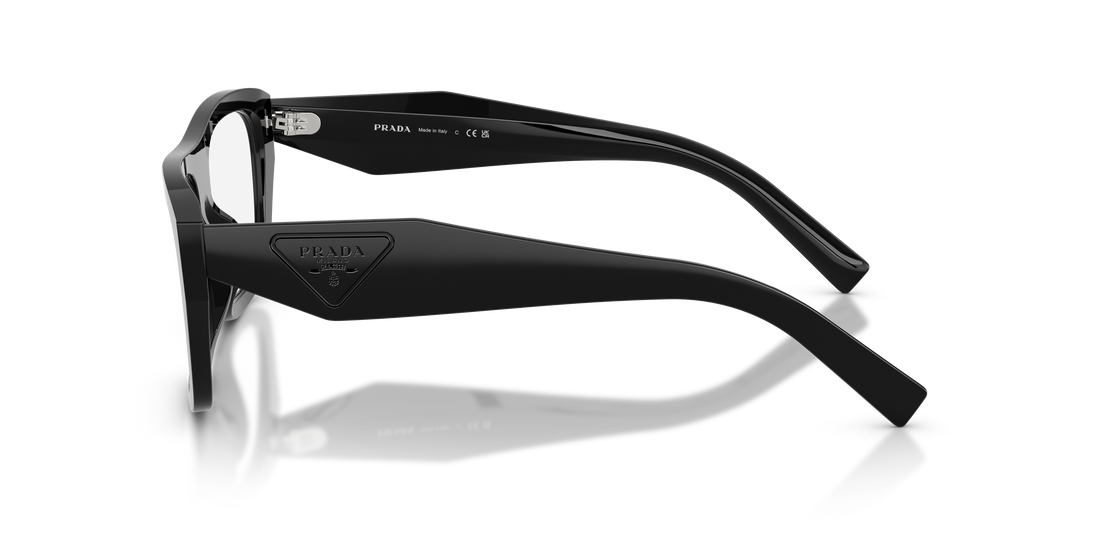 Occhiali da vista prada pr d07vu 16k1o1 negro rectangular femenino taglia 54mm - Vista dettagliata