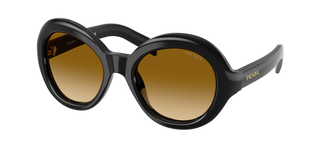 Sunglasses prada pr d08su 16k10x negro round femenino size 53mm - Main view