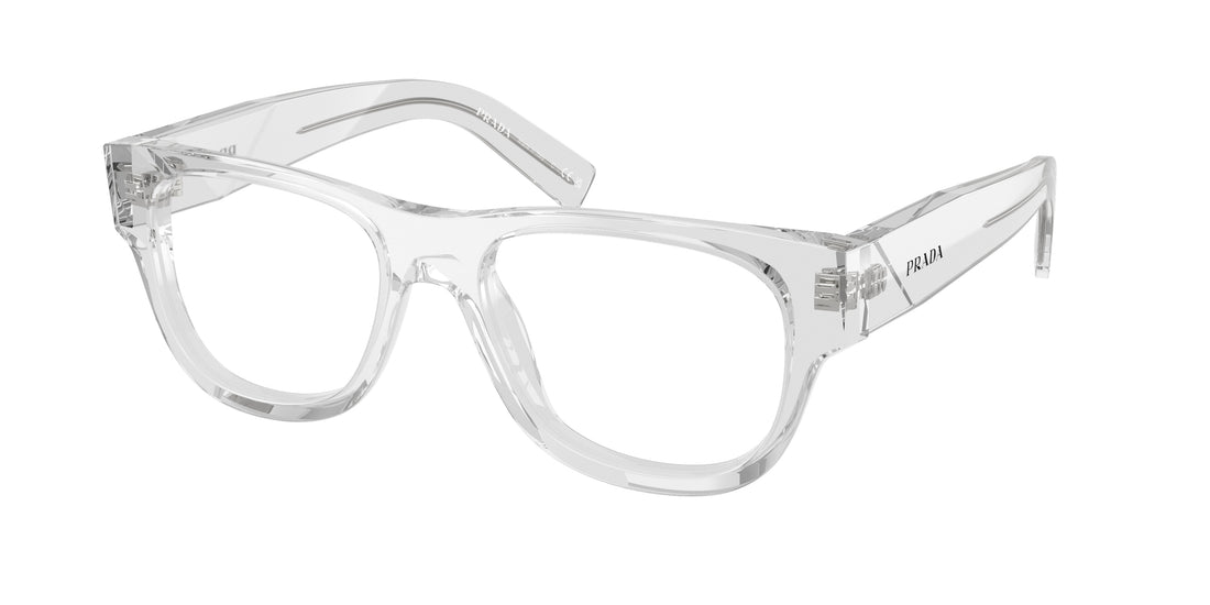 Lunettes de vue prada pr d08vu 12r1o1 transparente square masculino taille 53mm - Vue principale