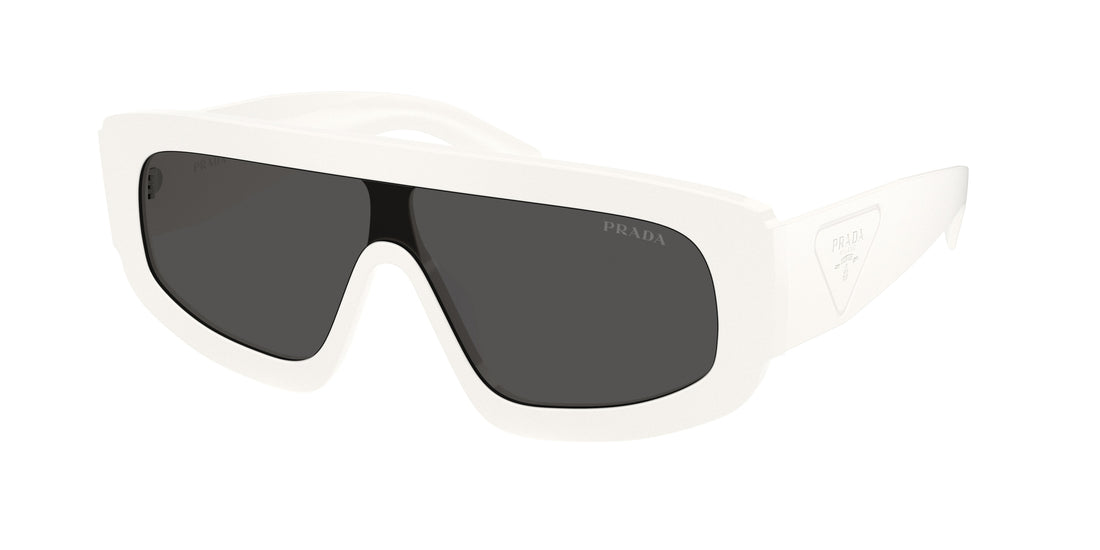 Sunglasses prada pr d10s 17k08z blanco irregular masculino size 24mm - Main view