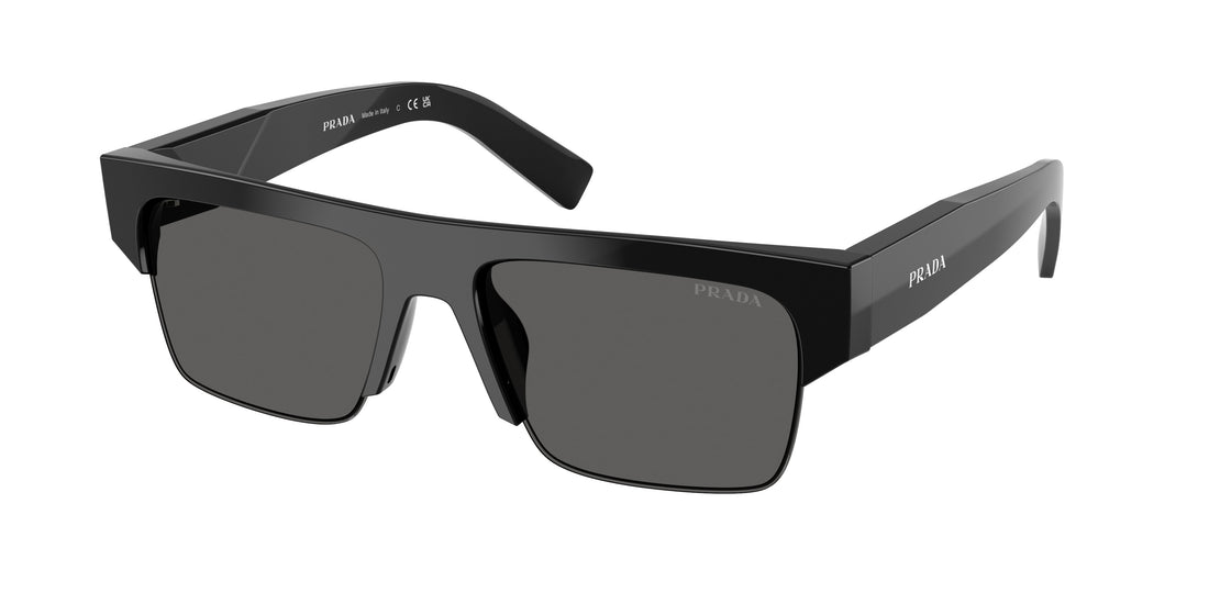 Sonnenbrillen prada pr d12su 16k20z negro rectangular masculino größe 55mm - Hauptansicht