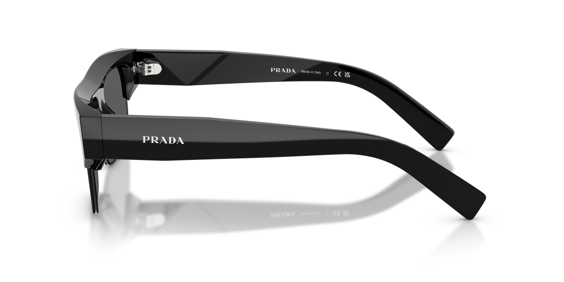 Sonnenbrillen prada pr d12su 16k20z negro rectangular masculino größe 55mm - Detailansicht