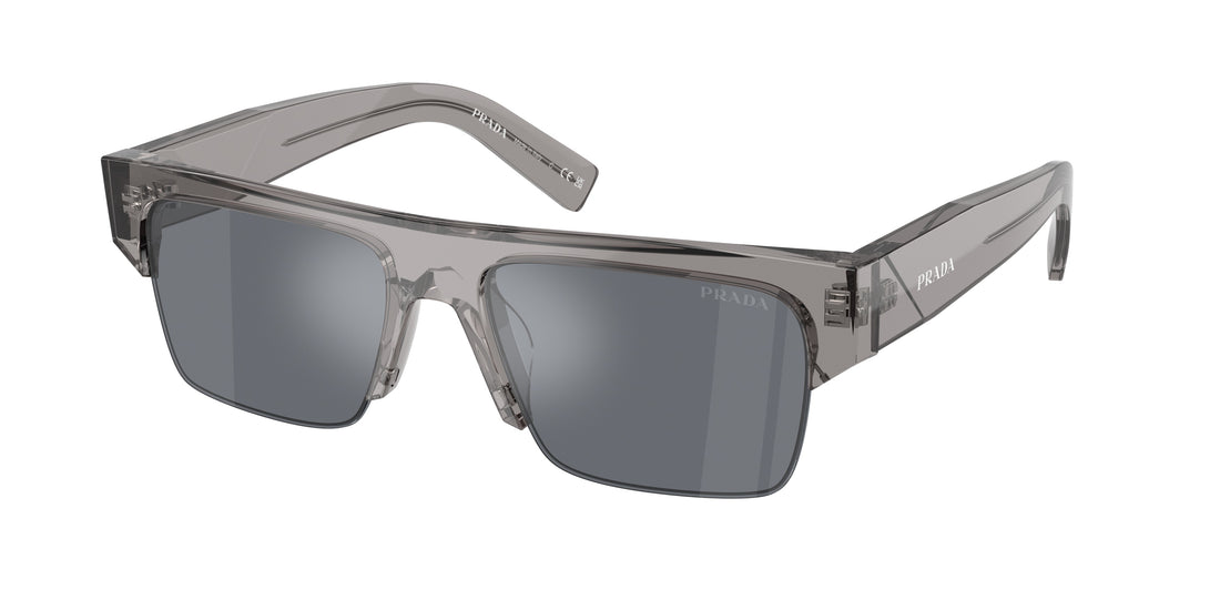 Occhiali da sole prada pr d12su 16z30z gris rectangular masculino taglia 55mm - Vista principale