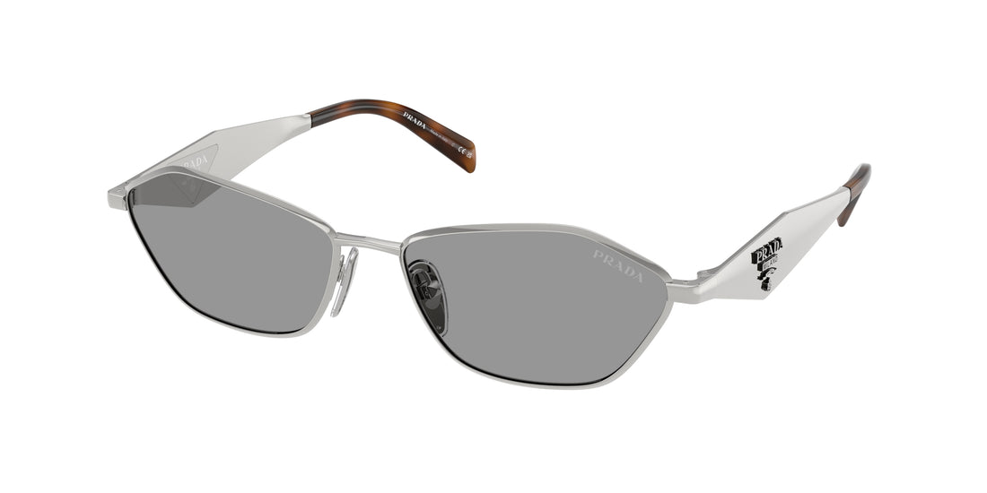 Sonnenbrillen prada pr d50s 1bc50q plateado irregular femenino größe 57mm - Hauptansicht