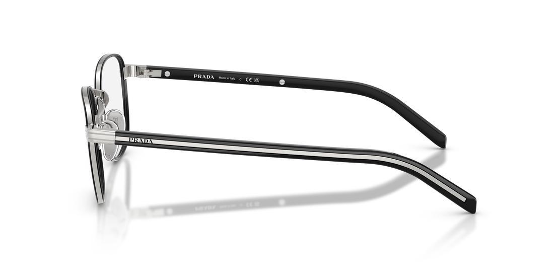Gafas graduadas prada pr d50v 1bc1o1 plateado pantos masculino talla 50mm - Vista de detalle