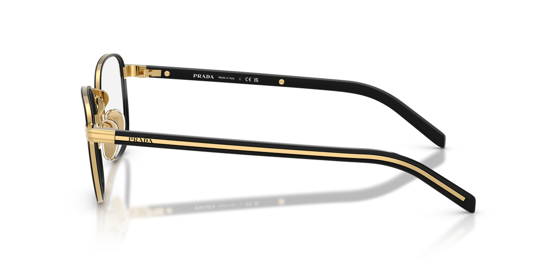 Gafas graduadas prada pr d50v 5ak1o1 negro pantos masculino talla 50mm - Vista de detalle