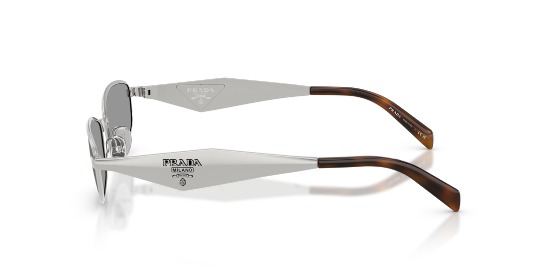 Sunglasses prada pr d51s 1bc50q plateado oval femenino size 55mm - Detailed view